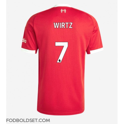 Liverpool Florian Wirtz #7 Hjemmebanetrøje 2025-26 Kortærmet